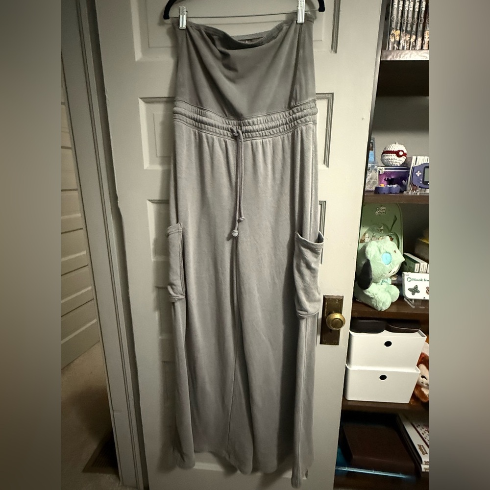 Free People  grand slam onesie - blue granite XL - Picture 8 of 12